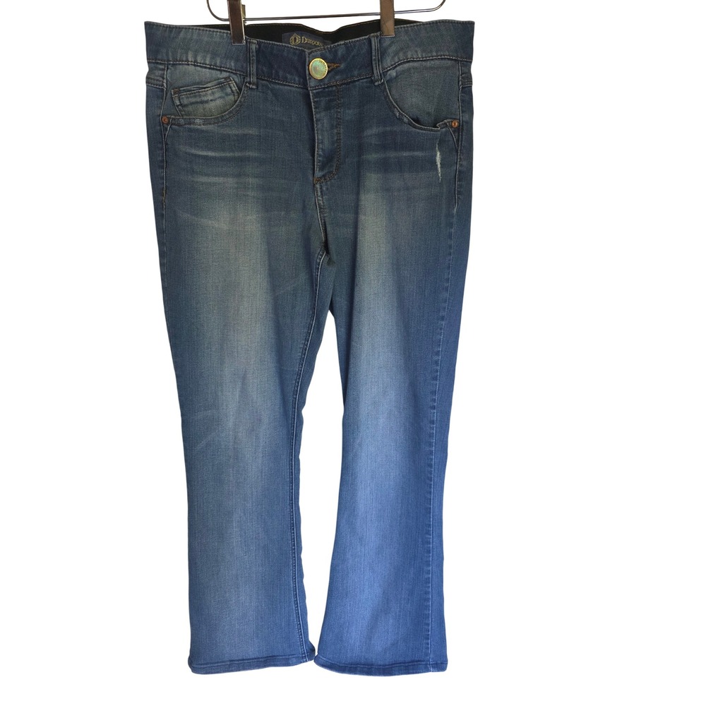 Democracy Absolution Straight Leg Jeans Blue Medium Wash Size 12 B12211RD8